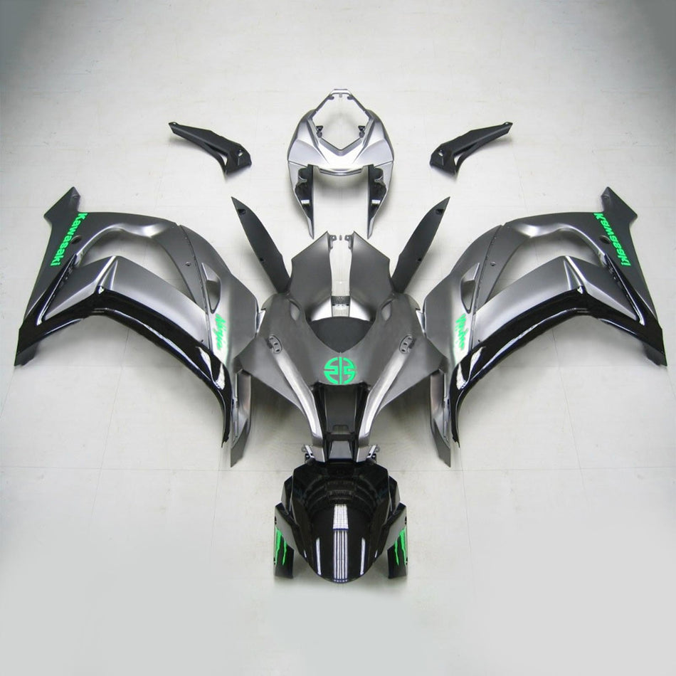 Amotopart Kawasaki ZX-10R ZX10R 2021-2023 Verkleidungskit Karosserie ABS