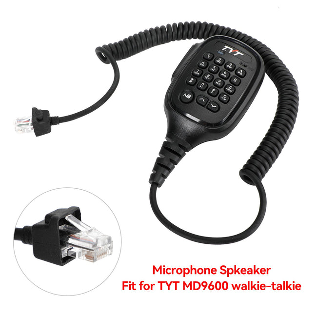 Digitales DMR-Auto-Codierungsmikrofon, passend für TYT MD9600 Walkie-Talkie-Radio