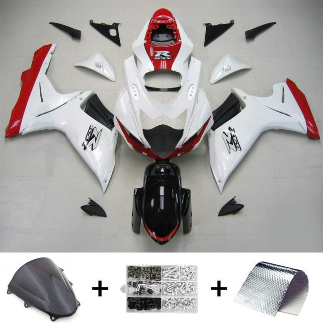 Amotopart Suzuki GSXR 600/750 2011-2022 K11 kit carénage carrosserie plastique ventre