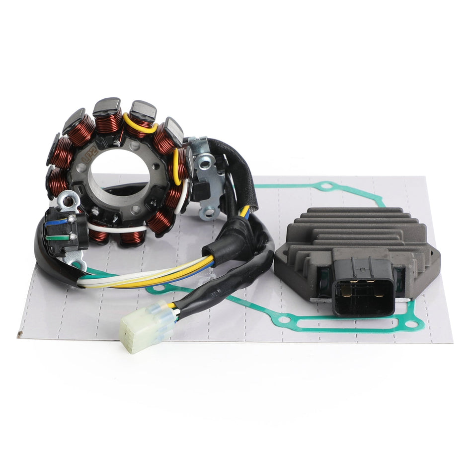 Magneto-Stator+Spannungsgleichrichter+Dichtung für Honda CRF 450 R CRF450R 2010-2012 Generisches Generikum