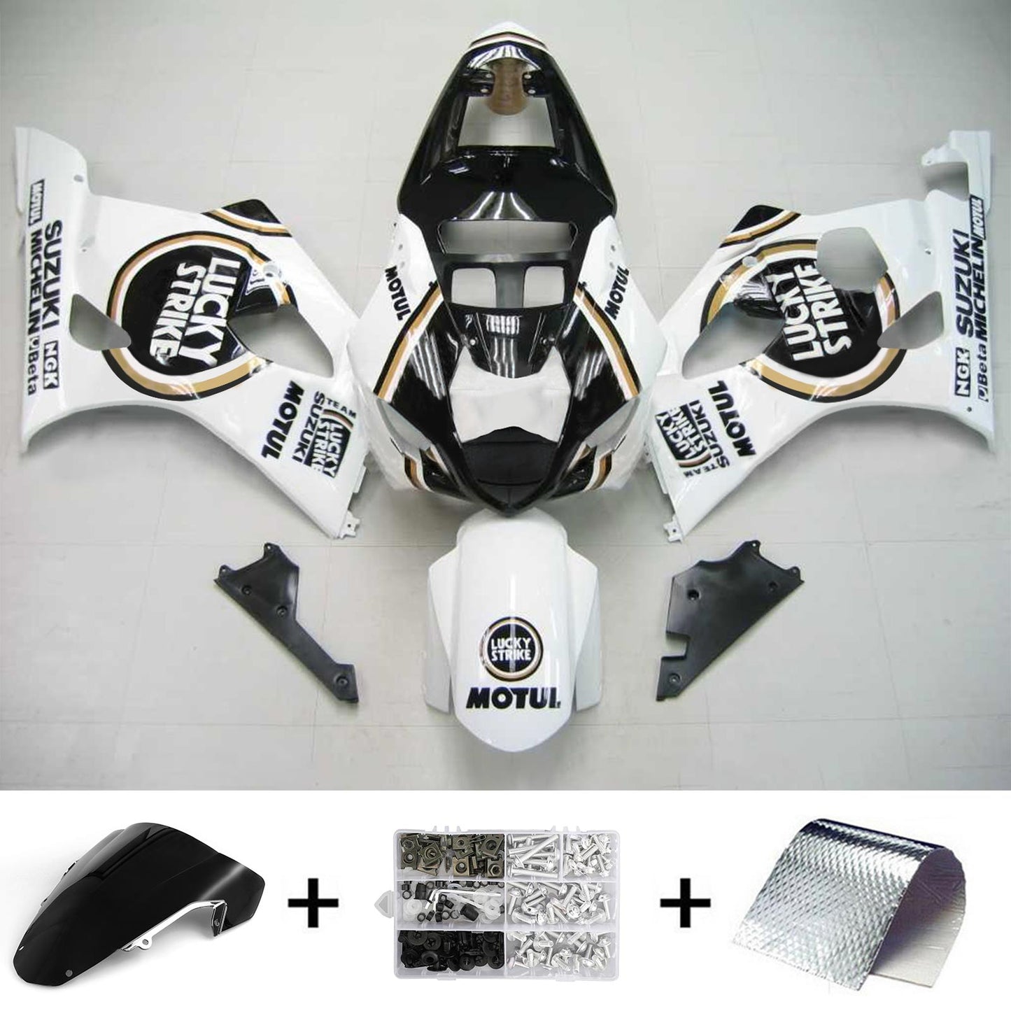 Amotopart Suzuki GSXR1000 2003-2004 Verkleidungskit K3