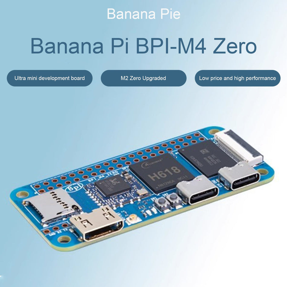Banana Pi M4 Zero Development Board Quanzhi H618 Onboard WiFi Bluetooth BPI