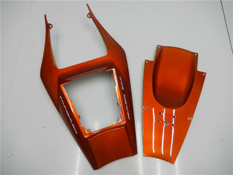 Kit plastique injection ABS AMOTOPART loquet yamaha yzf r1 2002-2003 orange générique