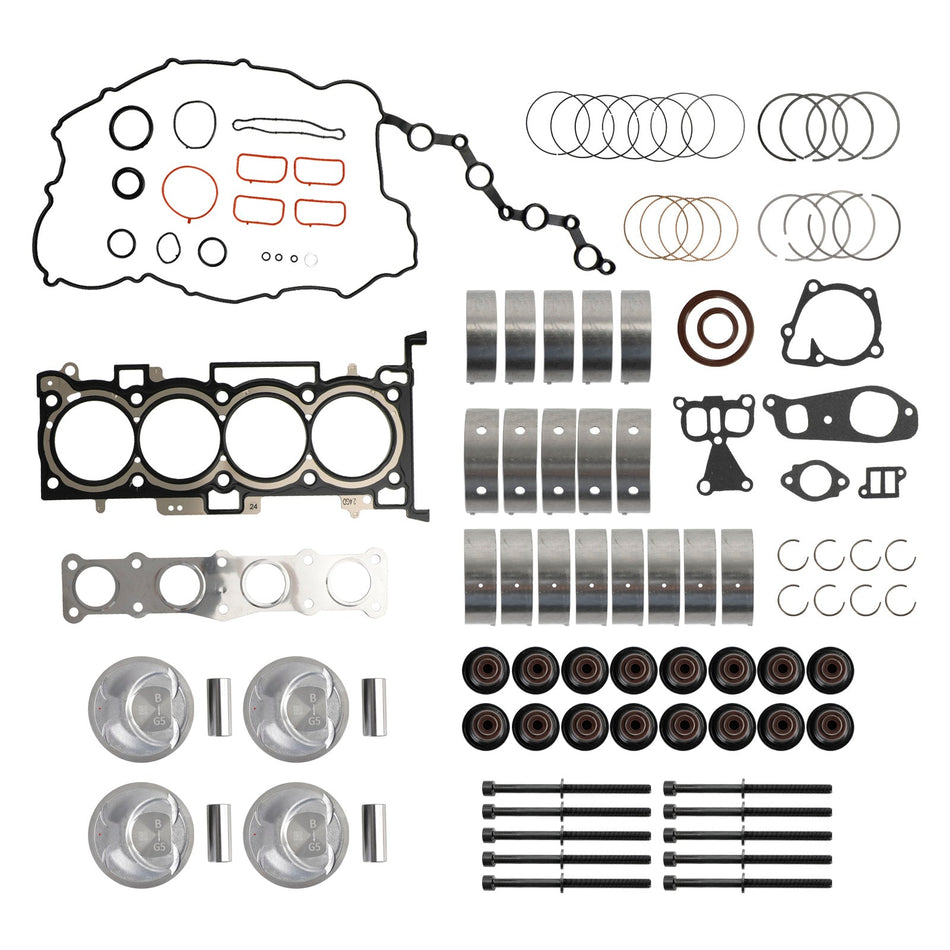2017–2018 Hyundai Santa Fe Sport 4-Türer 2,4 l G4KJ 2,4 l Motorüberholungs-Kolben-Dichtungs-überholungssatz