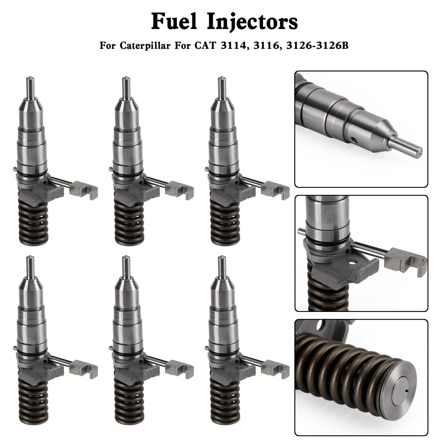 Buse d'injecteur 6 pièces 127-8205 0R-8682 1278216 127-8222 127-8205 0R-8682 pour Caterpillar 3116 3114