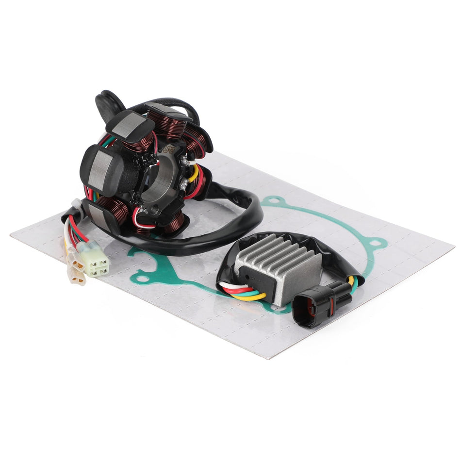 Magneto-Stator+ Spannungsgleichrichter+ Dichtung für Husqvarna TE 250 300 Exc XC XC-W Generikum