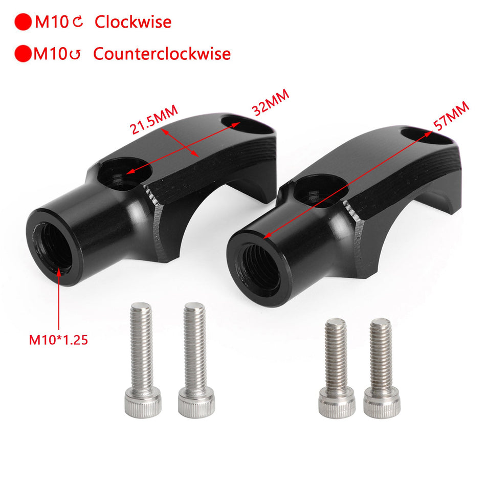 Hauptbremszylinder-Klemmspiegelhalterung für Yamaha MT01 MT03 MT07 MT09 FZ10 MT10 Generic