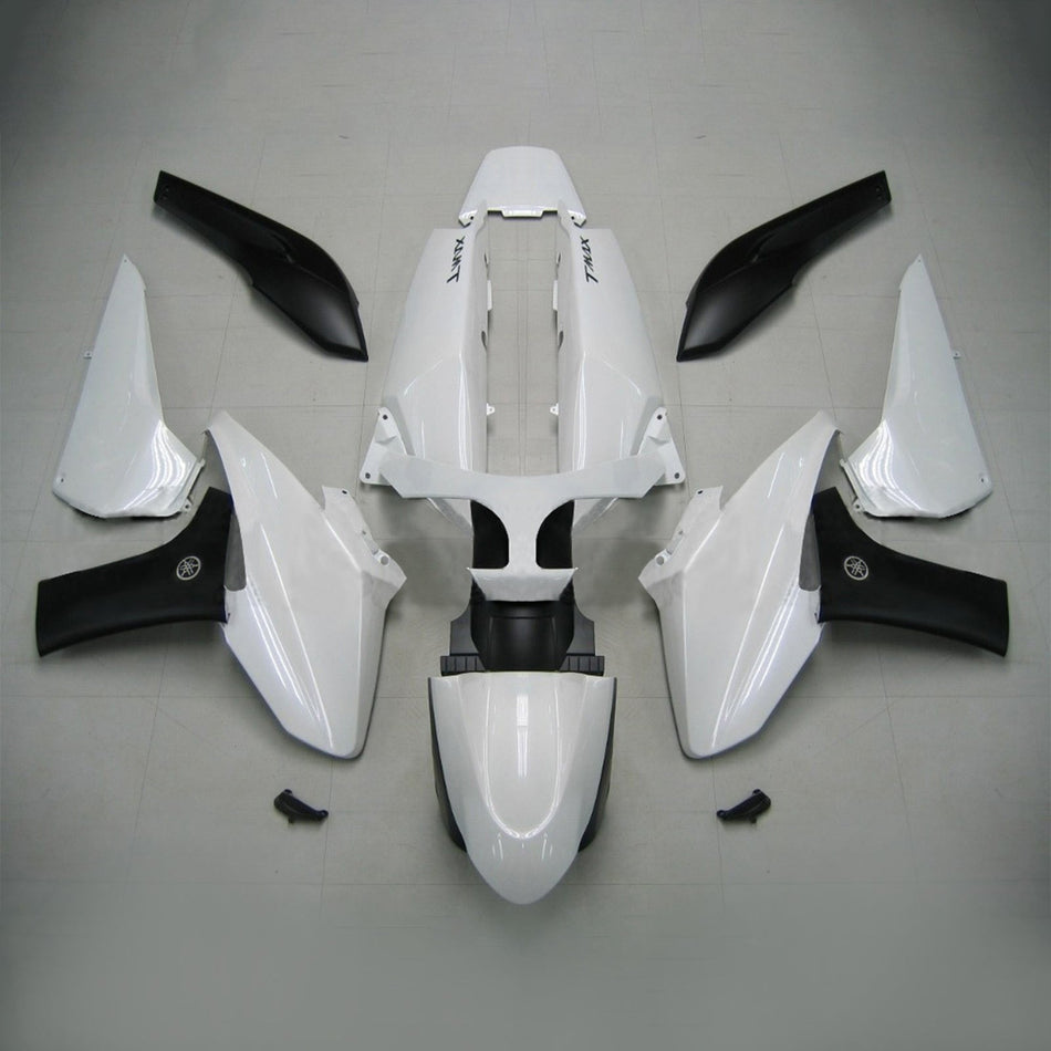 Amotopart Yamaha 2008-2012 T-MAX XP500 Kit de peur blanc noir