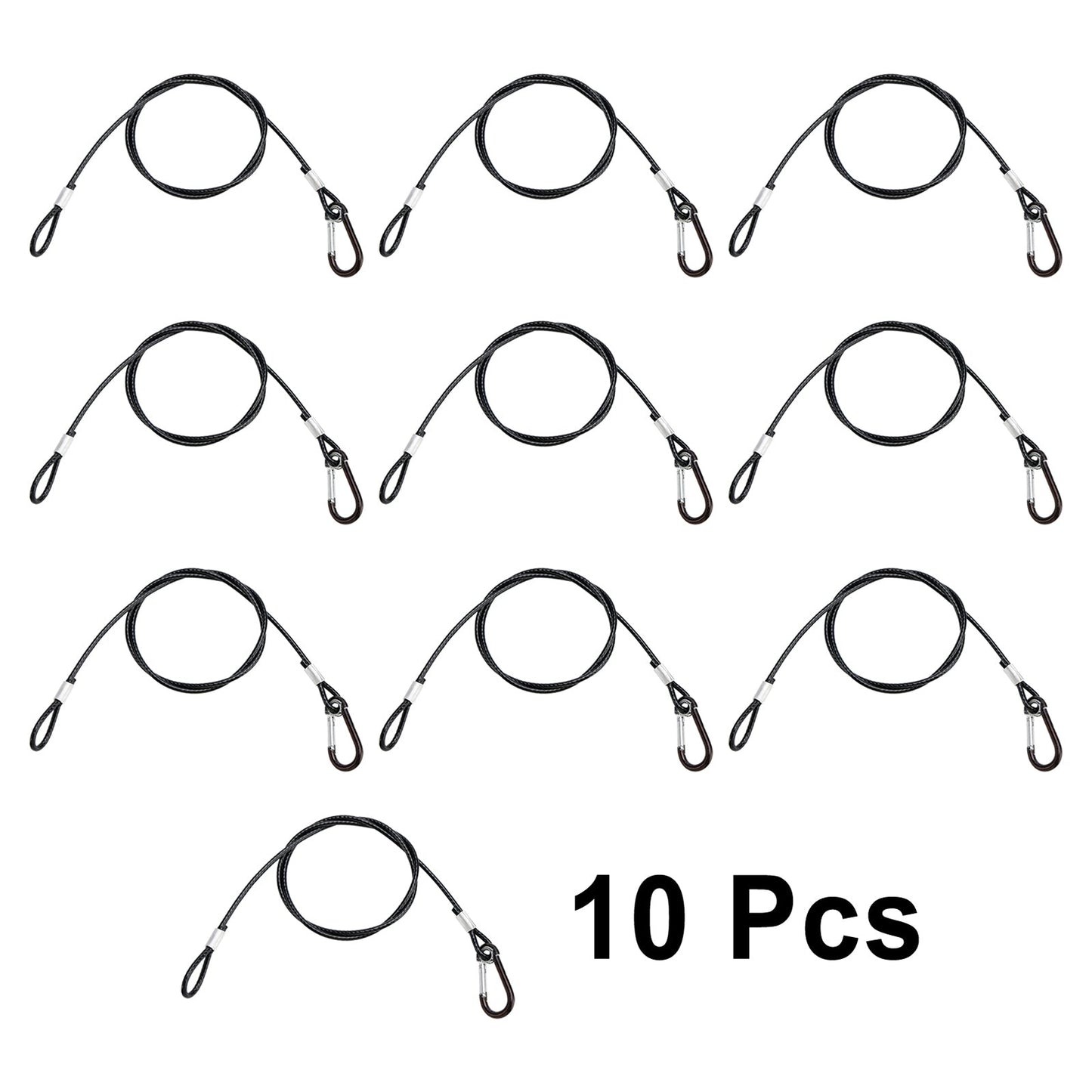 1/5/10 Stück 4 mm dickes Stahldraht-Sicherheitskabel für Bühnen-Klemmstrahllicht