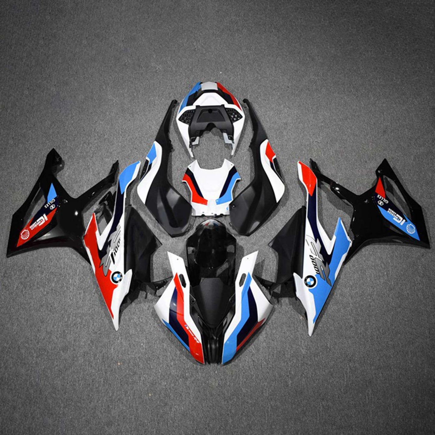 Amotopart 2019-2022 BMW S1000RR/M1000RR Black Red Blue White Racing Abzugskit