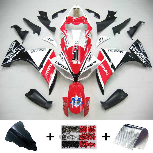 Injektionsverkaufskit Karosserie Kunststoff ABS fit für Yamaha YZF 1000 R1 2009-2011