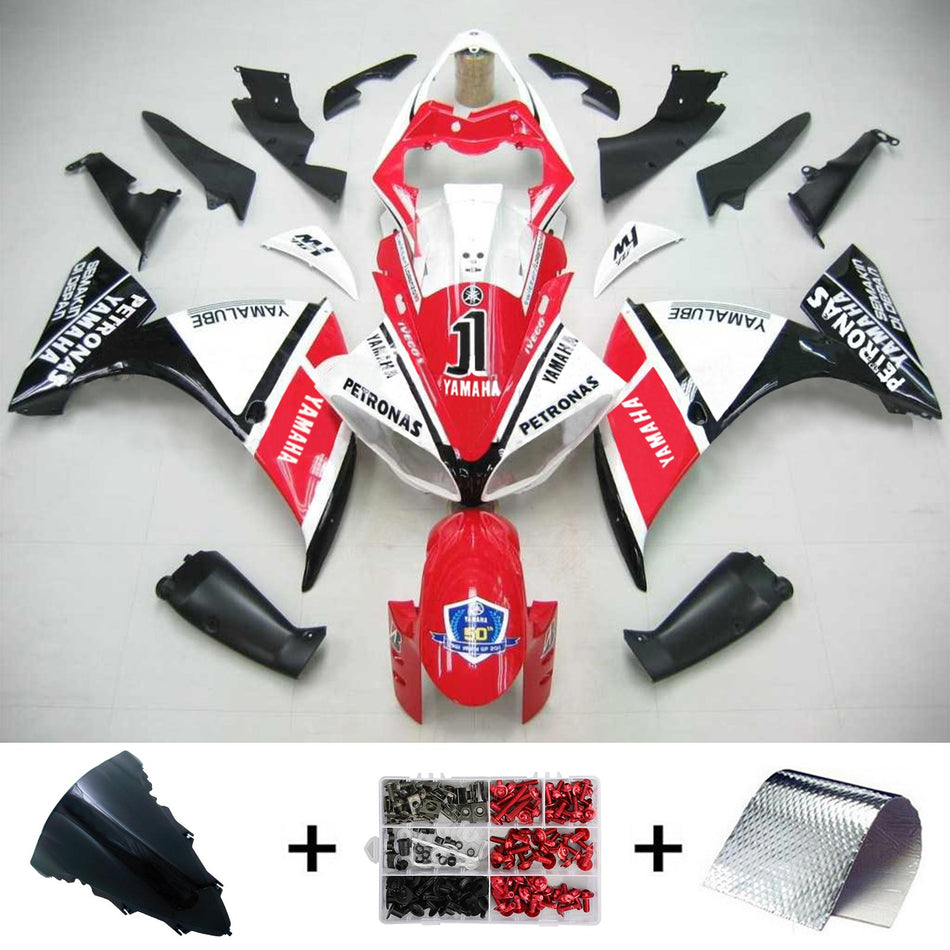 Kit vente injection corps plastique ABS fit pour Yamaha YZF 1000 R1 2009-2011