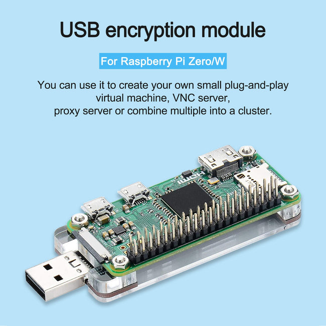 USB-Dongle-Modul-Anschluss für Raspberry Pi Zero / W / Whe-Erwebiterungskarte