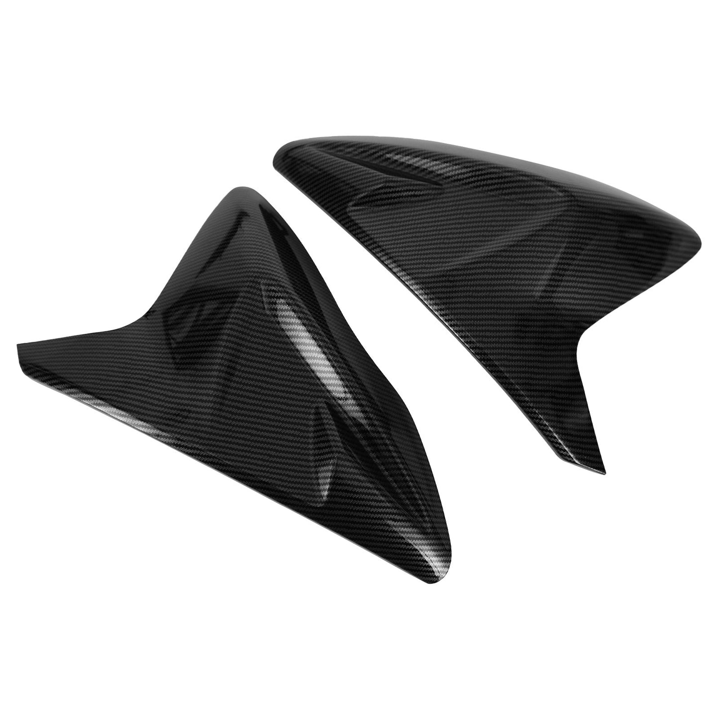 Benzentankseitenabdeckungsverkleidung Kohlenstoff Look für Suzuki GSXR 600 750 2011-2019