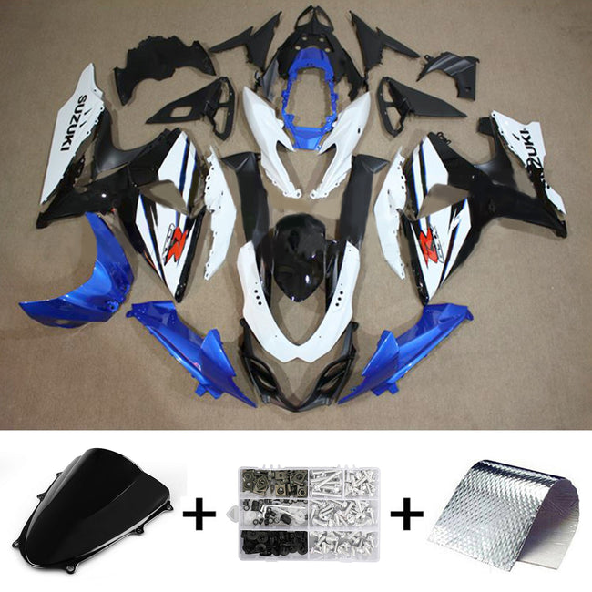 Amotopart Suzuki GSXR1000 2009¨C2016 K9 Verkleidungsset, Karosserie, Kunststoff, ABS