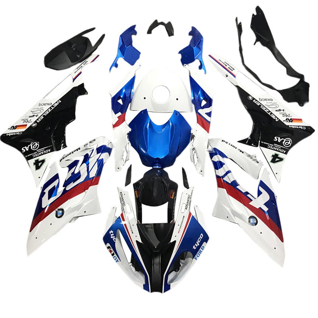 Amotopart BMW S1000RR 2017–2018 Verkleidungsset, Karosserie, Kunststoff, ABS