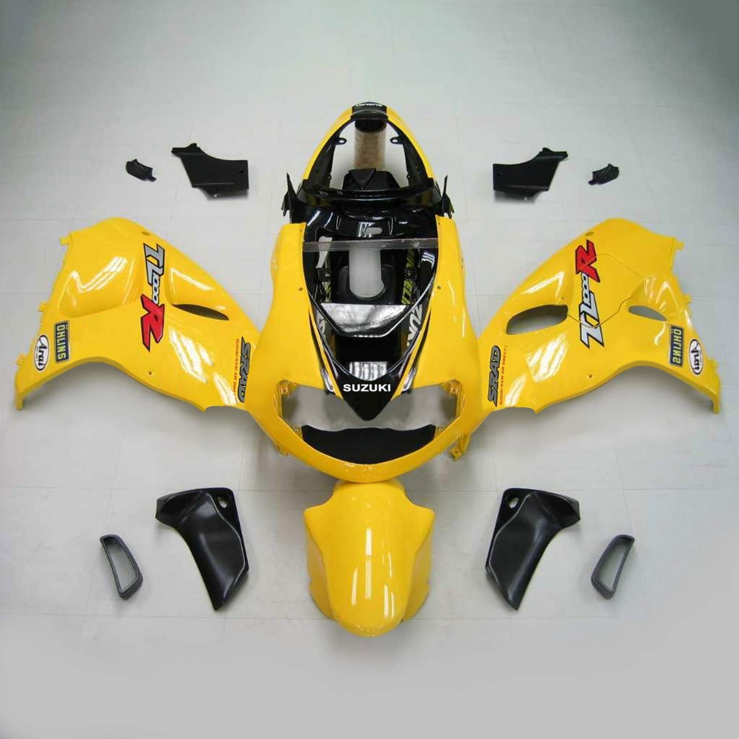 Amotopart Suzuki TL1000R 1998-2003 Verkleidungskit Karosserie Plastikabs ABS