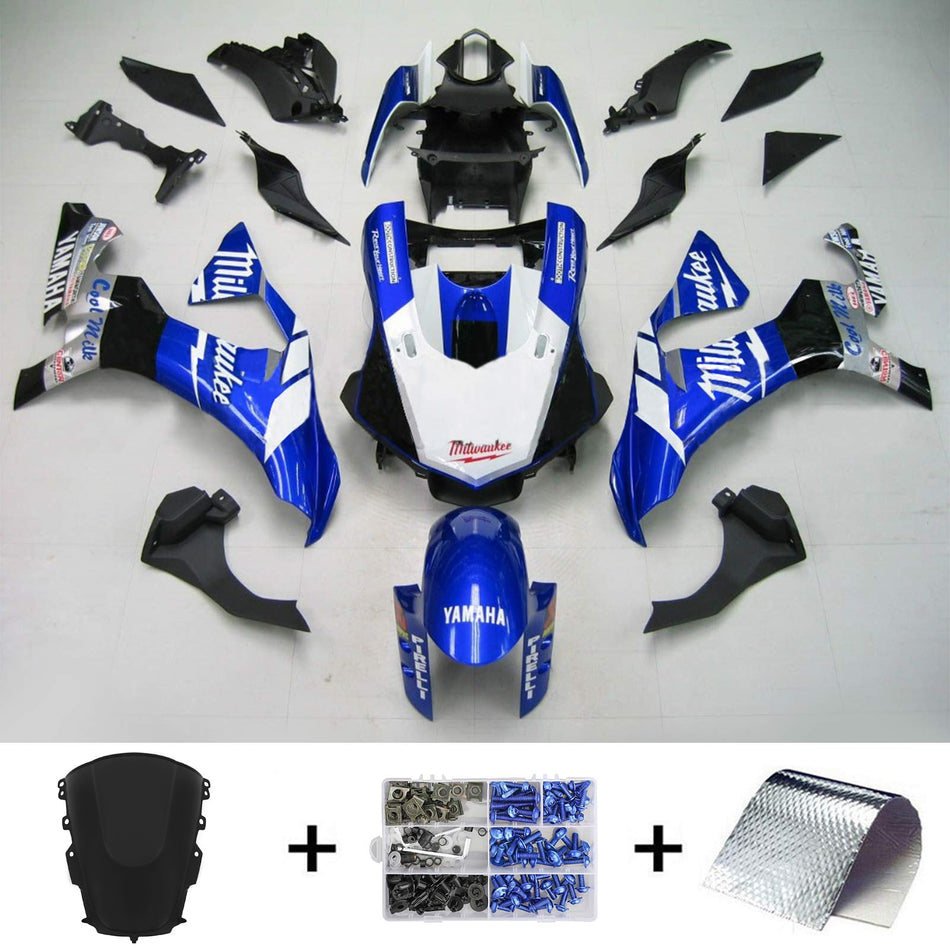 Amotopart Yamaha YZF R1 2020-2024 Verkleidungskit Karosserie Plastikabbs