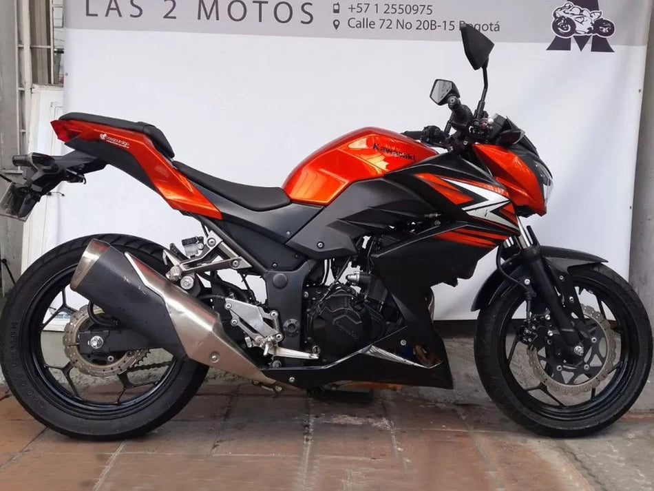 Amotopart Kawasaki Z250 Z300 2015-2016 Verkleidungskit