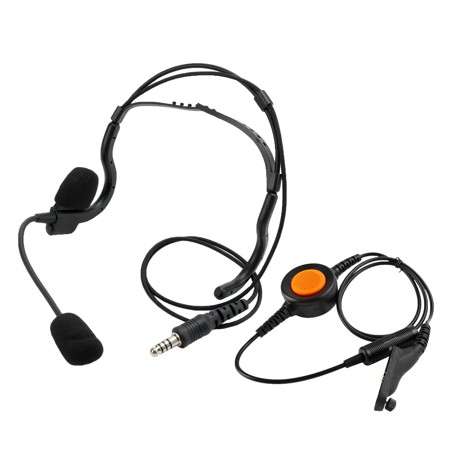 7.1-C8 Taktisches Headset mit gro?em Stecker für die Hintermontage für XPR6300 XPR6350 XPR6380 XPR6500