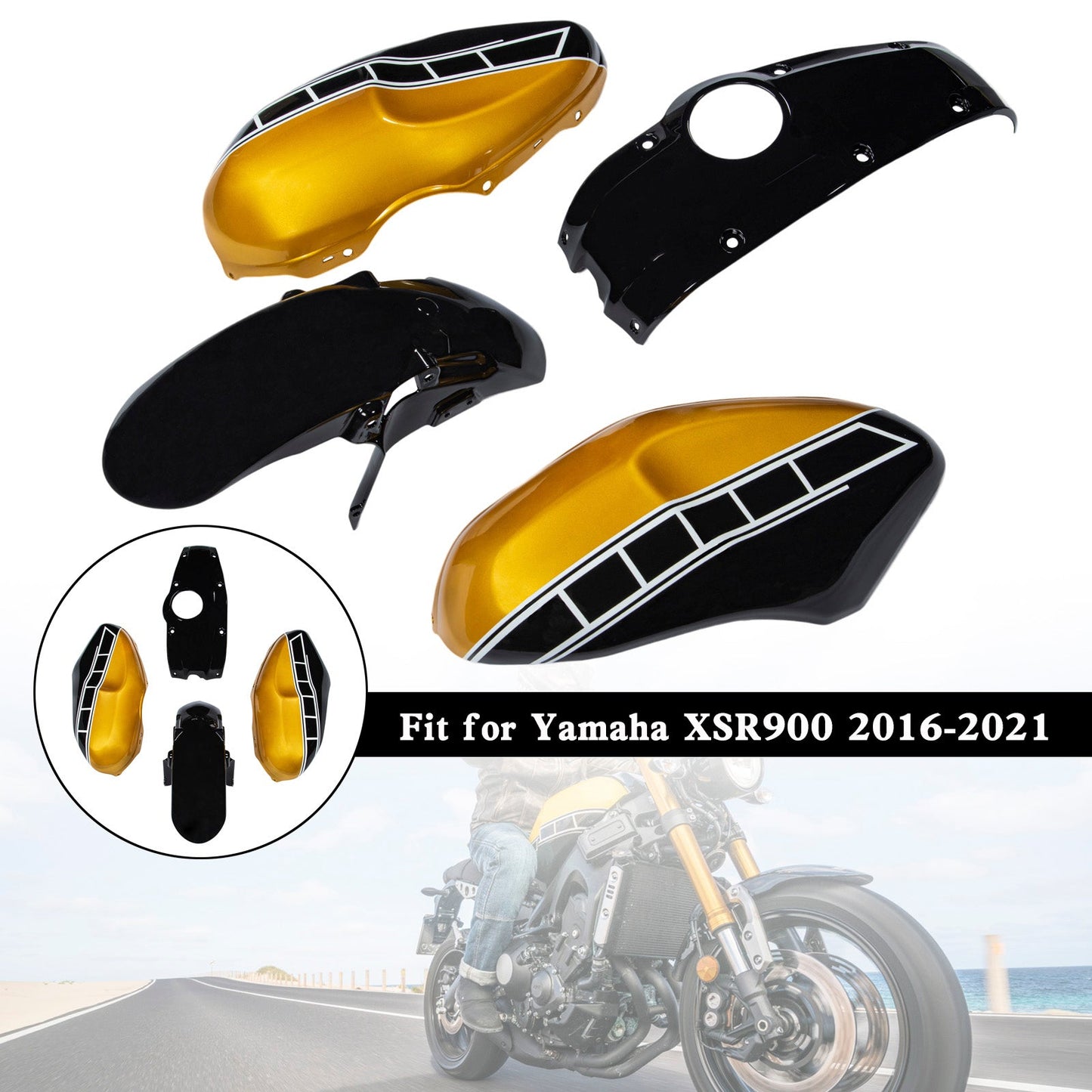 Yamaha XSR900 2016-2021 Verkleidungssatz