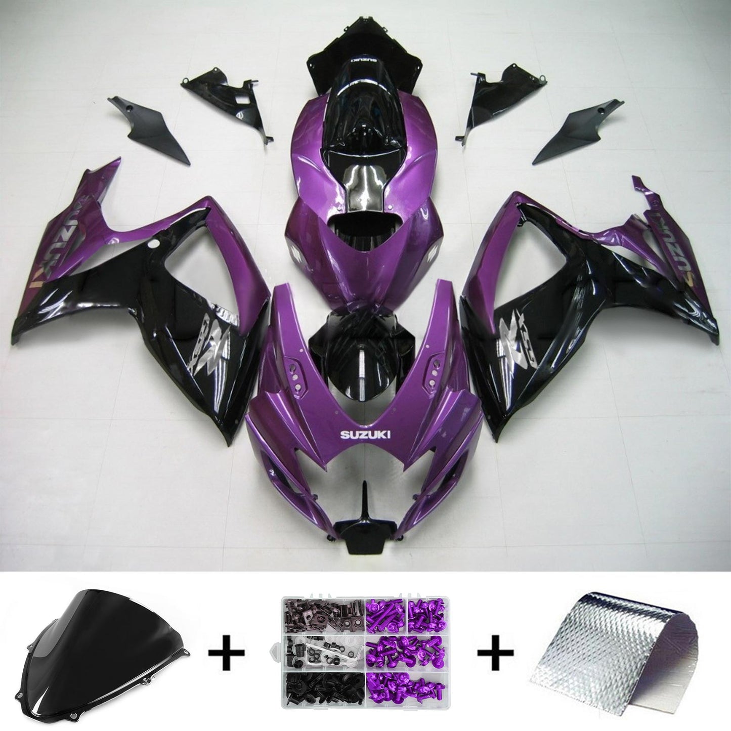 Amotopart Suzuki GSXR 600/750 2006-2007 Verkleidungskit