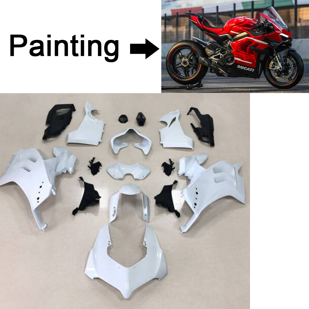 Amotopart Ducati Panigale V4 V4S V4SP V4R 2020-2022 Kit de carénage Corps