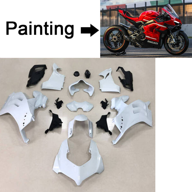 Amotopart Ducati Panigale V4/S4S 2020-2021 V4SP 2021-2022 V4R 2019-2022 Verkleidungskit Karosserie