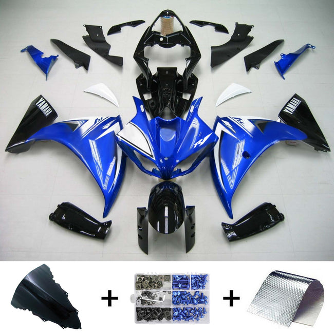 Injektionsverkaufskit Karosserie Kunststoff ABS fit für Yamaha YZF 1000 R1 2009-2011