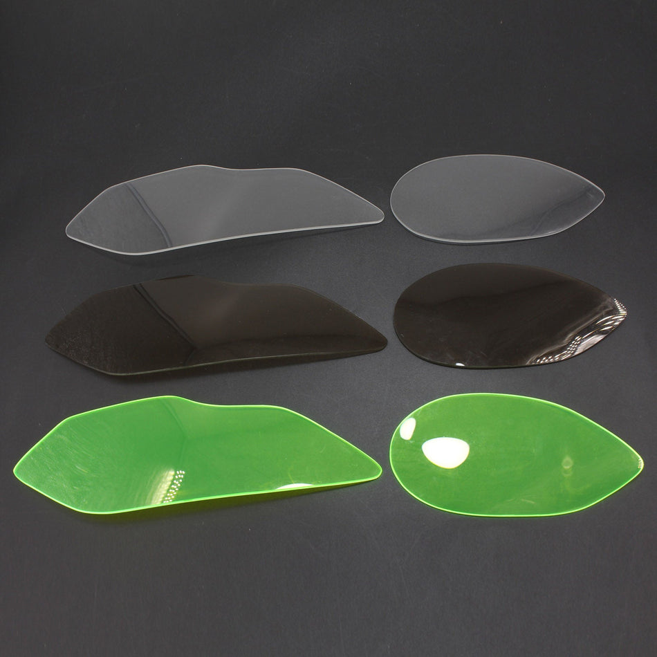 Protecteur de verre de phare en verre de lampe avant Convient pour BMW S1000RR 2015-2018 fumée générique