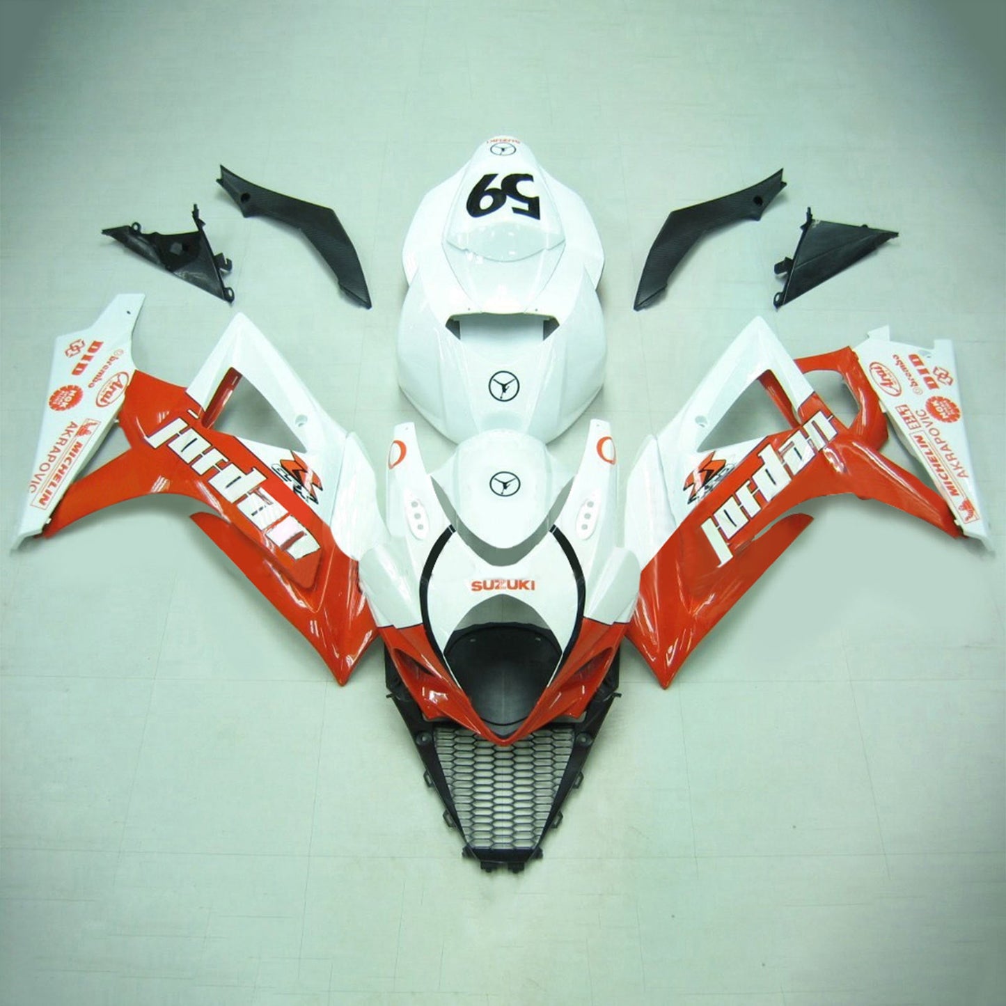 Amotopart Suzuki GSXR1000 2007-2008 Verkleidungskit