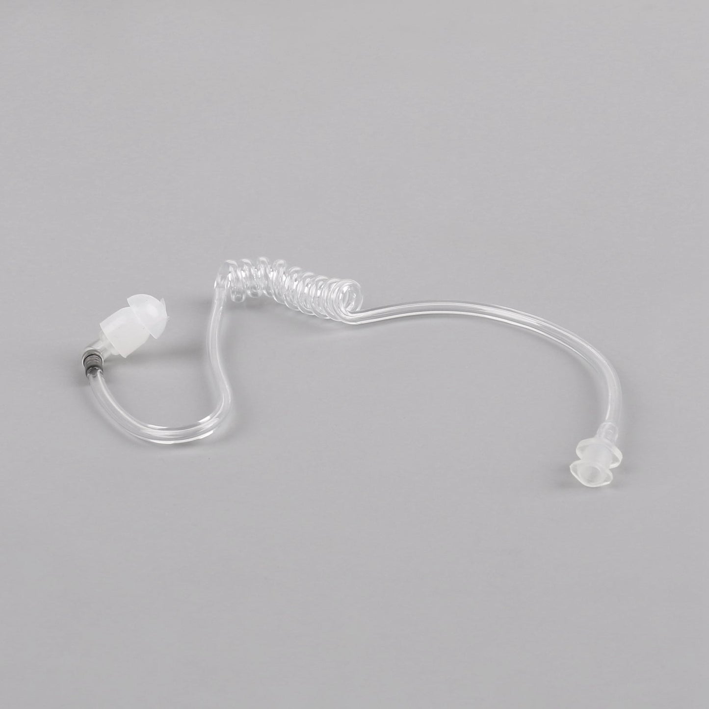 5x Ersatz-Akustikklauch MIT Transparenter Spule + Ohrstöpsel für Talkie-Ohrhörer