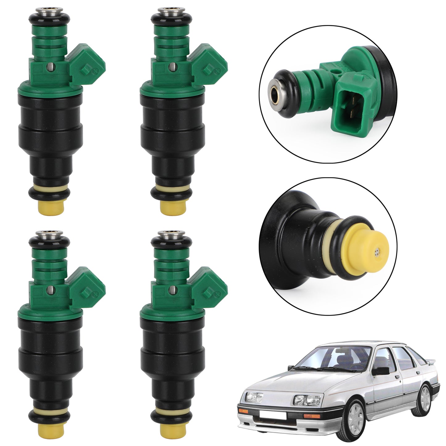 4PCS Fuel Injectors 0280150803 Für Ford Sierra Escort RS Cosworth 2.0T