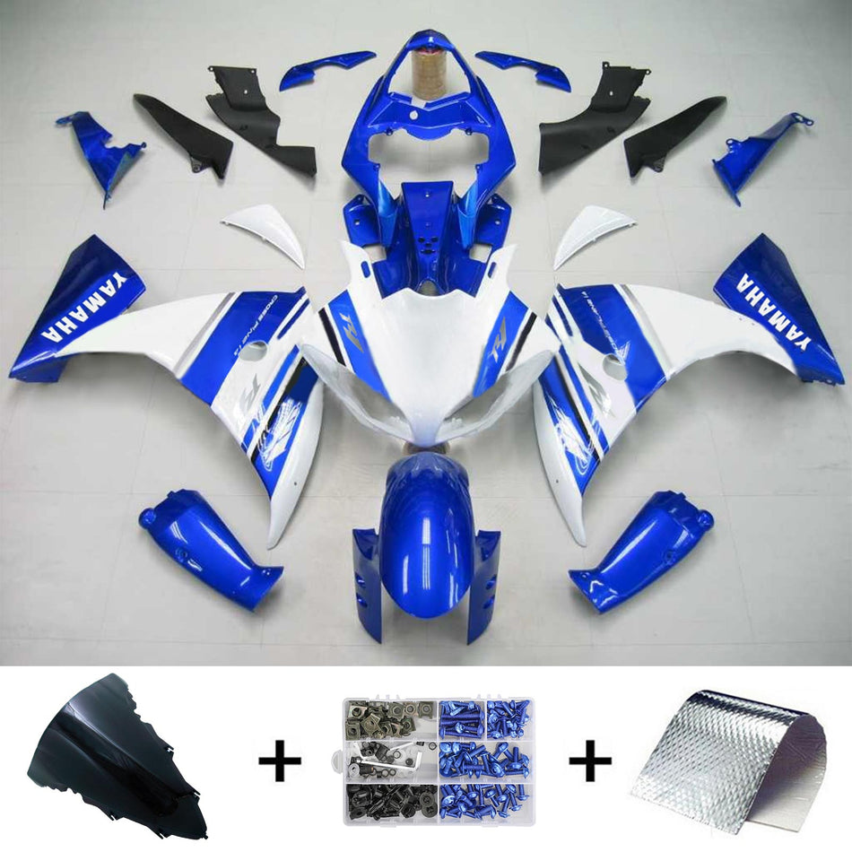 Kit vente injection corps plastique ABS fit pour Yamaha YZF 1000 R1 2009-2011