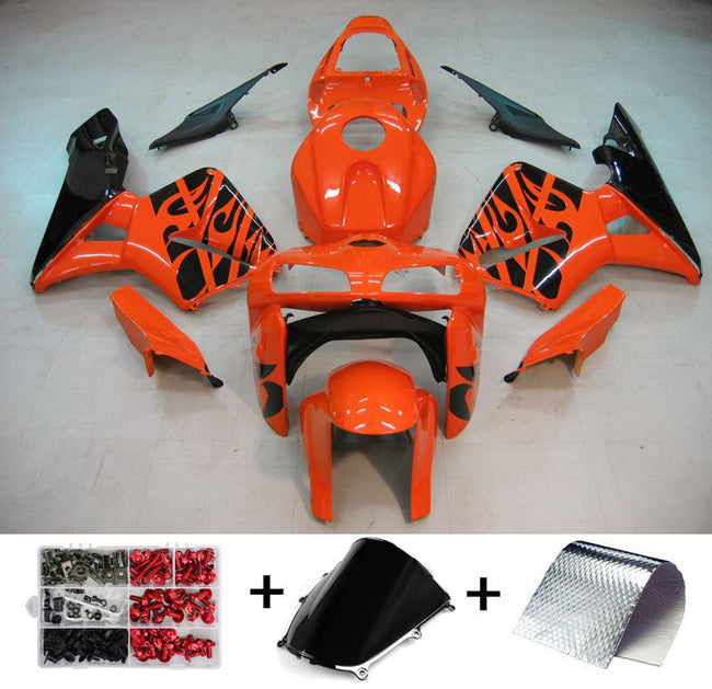 Amotopart 2005-2006 CBR600RR F5 Honda Verkleidung Orange Kit