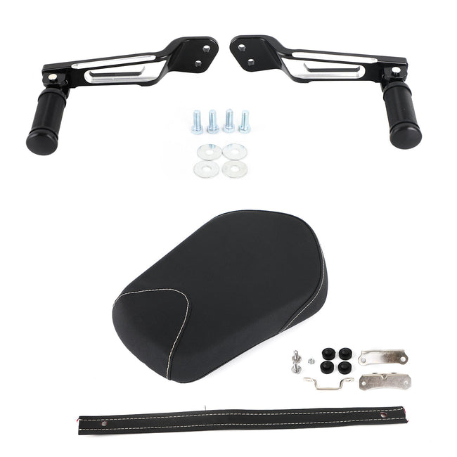 Hinteren Beifahrernäuer Sitz Fuß Peg Pedal Set für Yamaha XVS950 2020