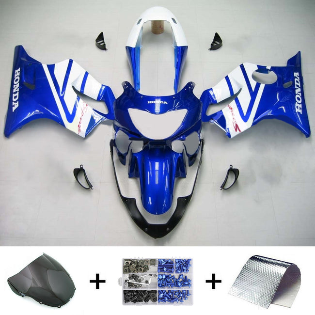 Amotopart Honda CBR600F4 1999-2000 Kit de carénage Corps Plastique ABS