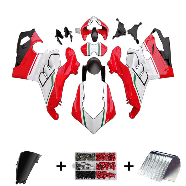 Amotopart Verkleidungsset für Ducati Panigale V4/S4S 2020-2021 V4SP 2021-2022 V4R 2019-2022