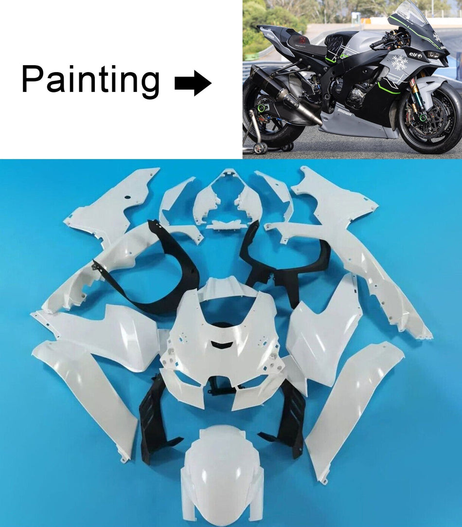 Amotopart Kawasaki ZX-10R ZX10R 2021-2023 Verkleidungskit Karosserie ABS