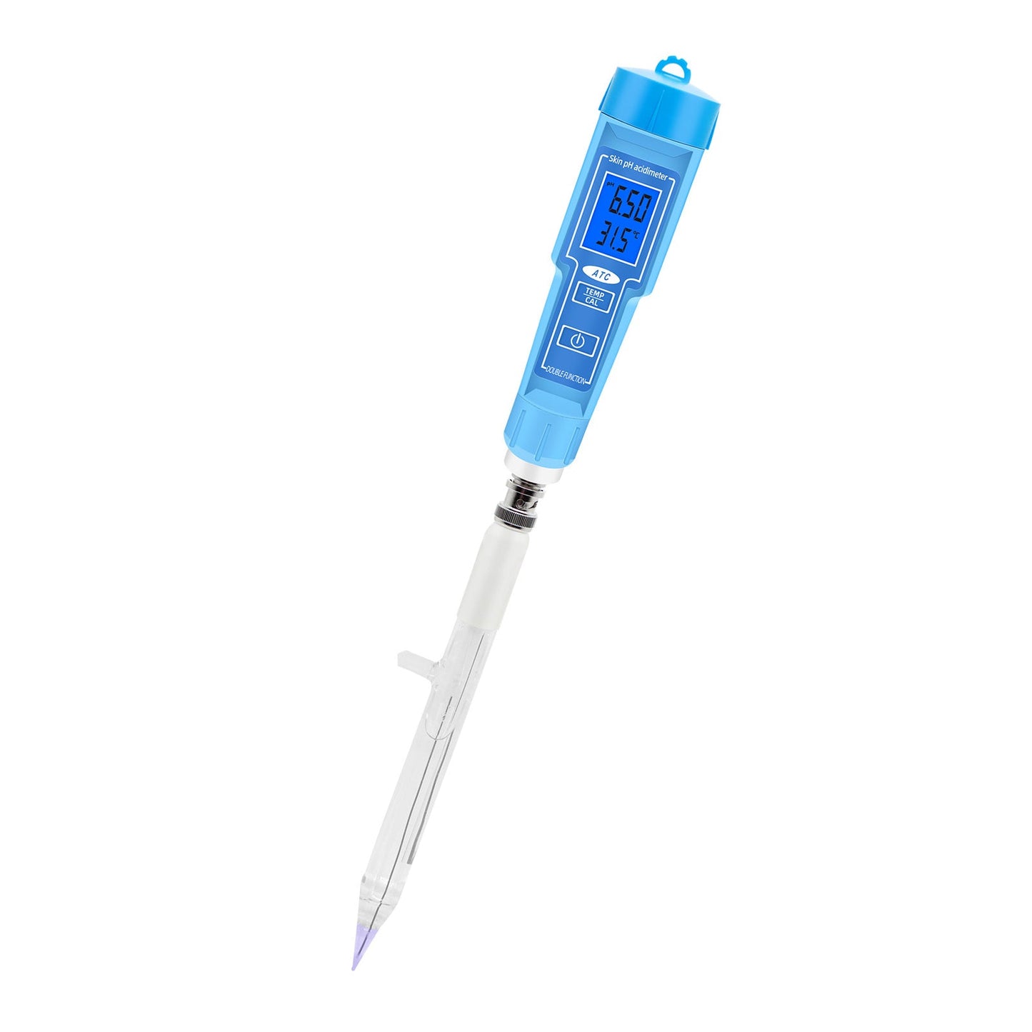 PH-Meter-Thermometer-Stift für Lebensmittel, Obst, Fleisch, Boden, Labor, digitaler S?ure-PH-Tester