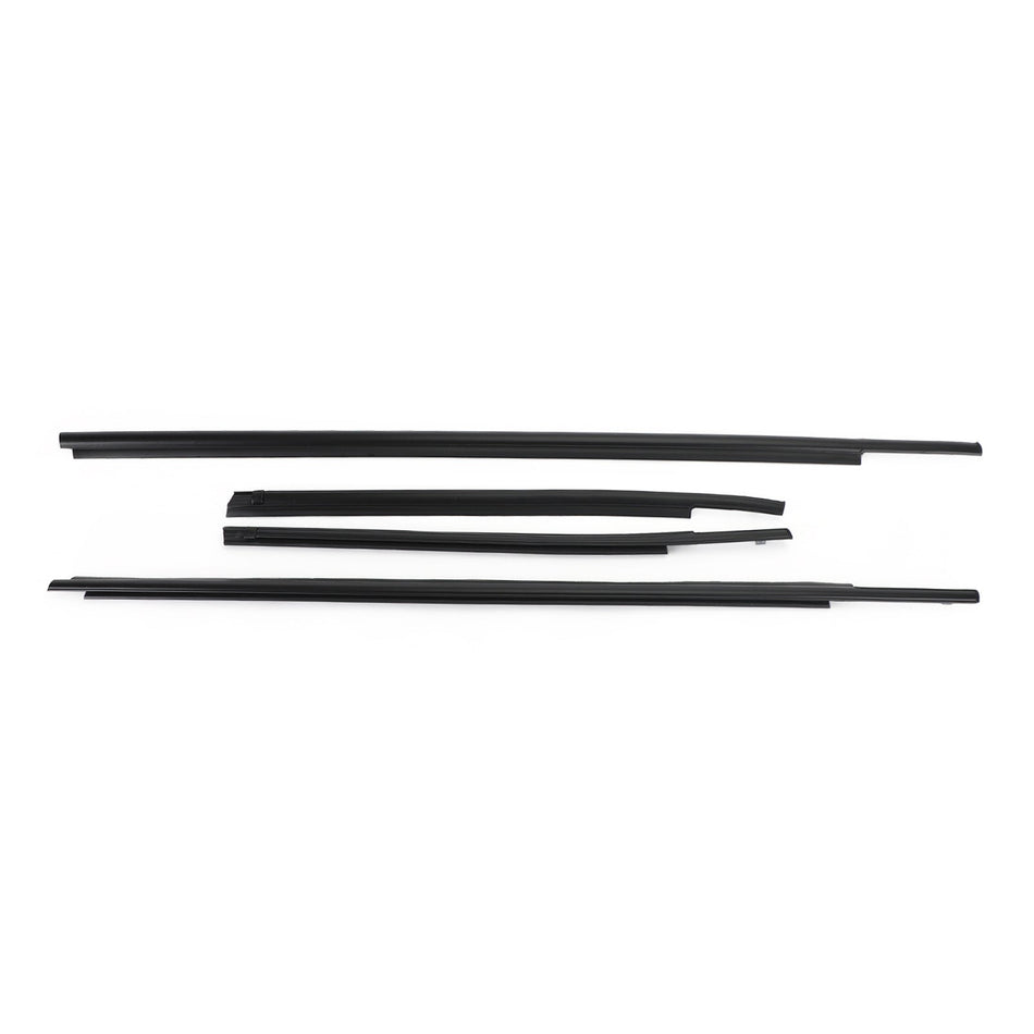 4 bandes d'étanchéité pour fenêtre de voiture pour Toyota Tundra Double Cab 07-20 générique