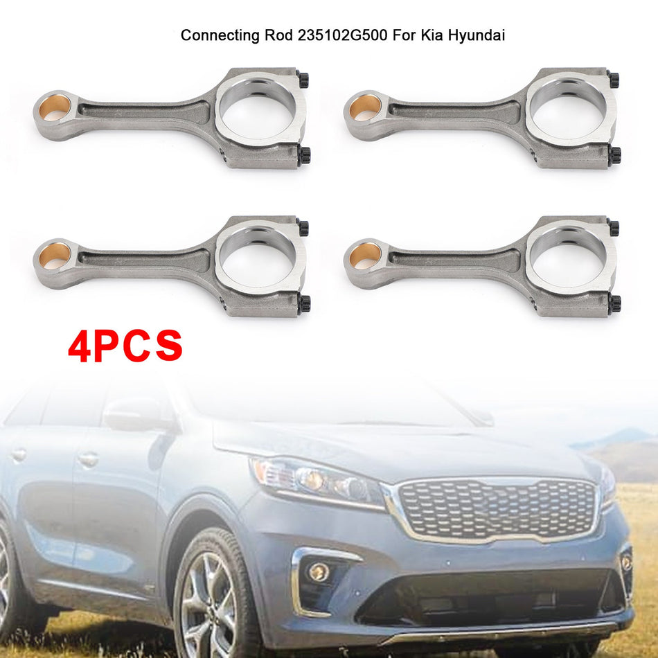 4 pièces bielles 235102G500 pour Kia Sorento Sportage Hyundai Sonata 2011-2020 générique