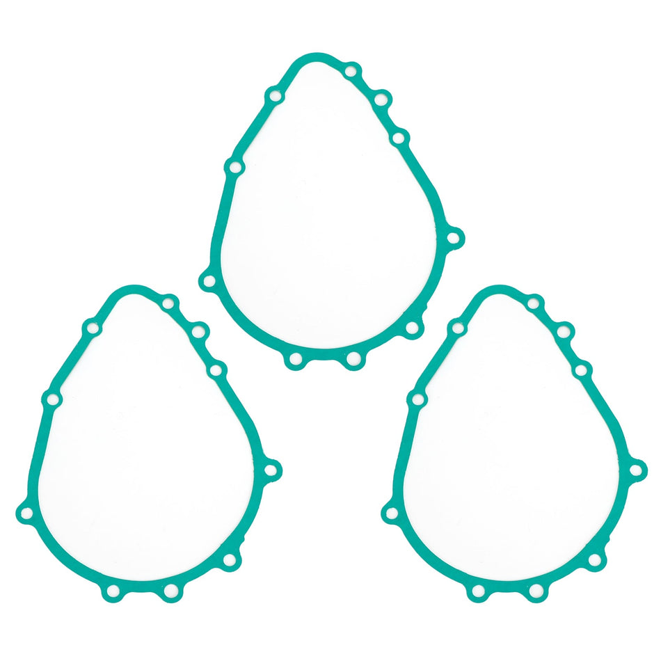 3 Generator-Stator-Abdeckungsdichtung für 05–06 Kawasaki ZX6R Ninja ZX6RR ZX636 ZX600