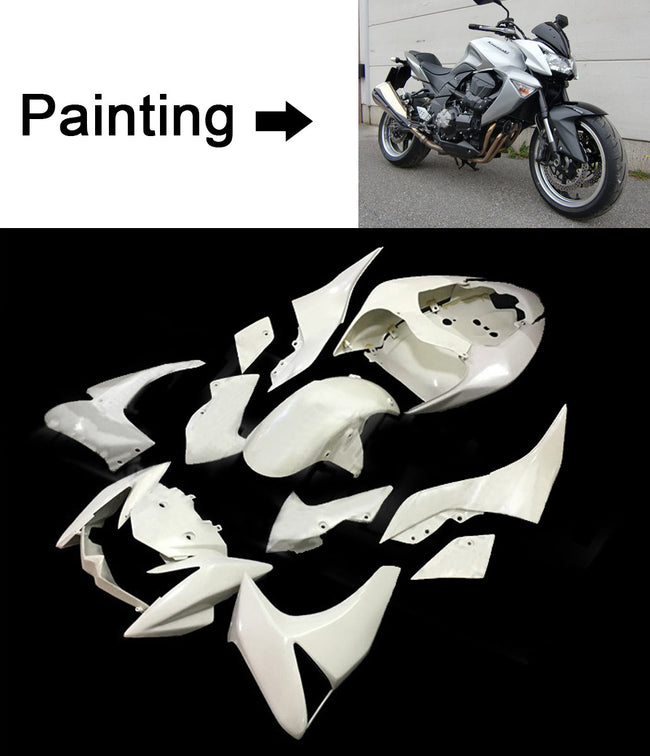 Amotopart Kawasaki Z1000 2003-2006 Kit de carénage Corps Plastique