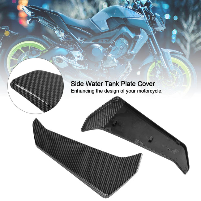 Carbon Side Water Tank Plattenabdeckungsverkleidung für Yamaha MT-09 FZ09 2017-2021