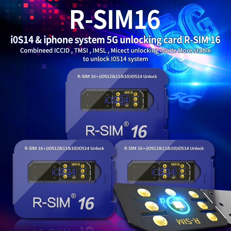 R-SIM 17 Nano déverrouiller la carte RSIM pour IOS 15 iPhone 13 12 mini 12 Pro XS MAX 8