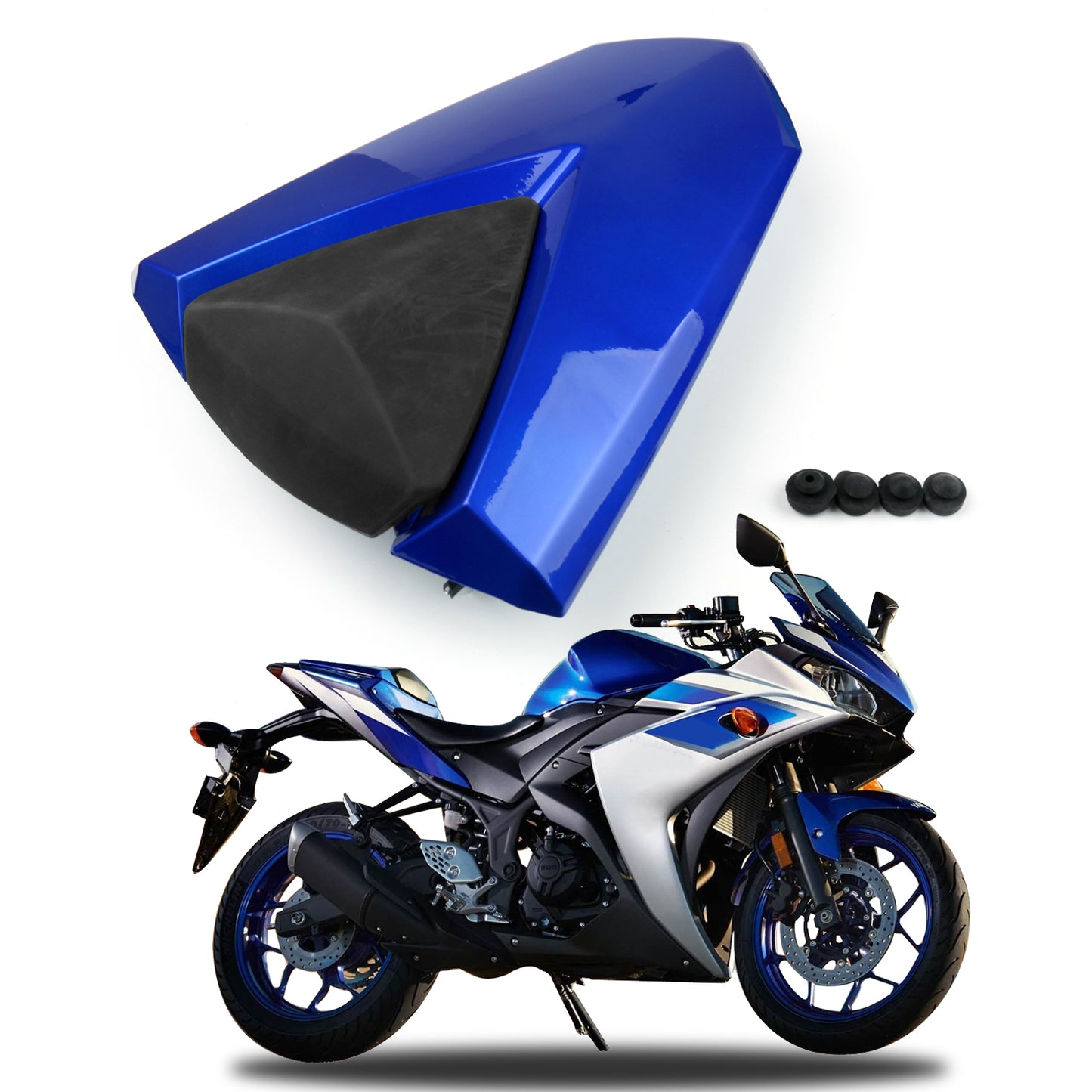 ABS Rear Seat Cover cowl For Yamaha YZF R25 2013-2023 R3 2015-2021 MT-03 2014