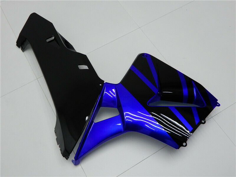 Amotopart -Verkaufskit für Honda CBR600RR 2005 2006 Blue Black Bodywork Abs Form Schwarz Rot Generikum