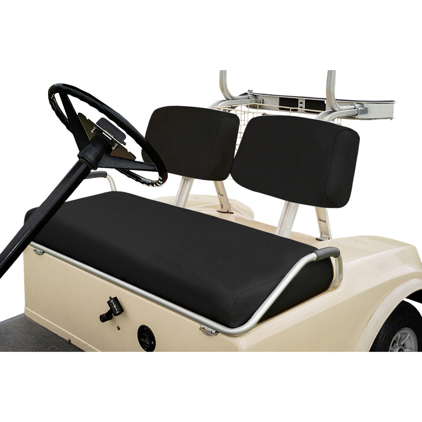 PRE-2000 DS Golf Cart 82–00 Khaki 3-teiliger Vordersitzbezug PU Club Car Seat Pad