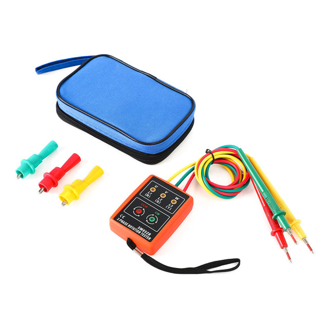 3 Phasensequenz -Rotationstester -Indikatordetektor -Messgerät LED -Summer -Tool Kit